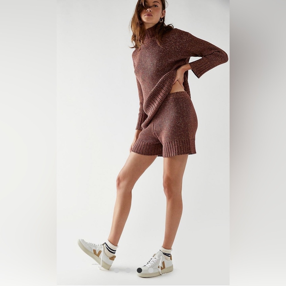 Free People TREZ  Sweater Set by Free People  Brown Nutmeg